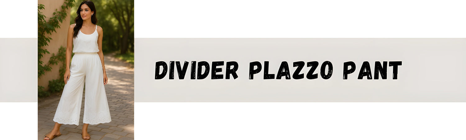 Divider plazzo Pant