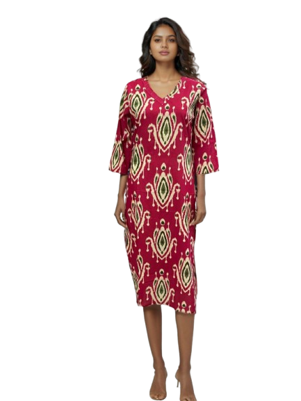 Elegant 100% Cotton Kurti for Women – Breathable & Stylish Ethnic Wear