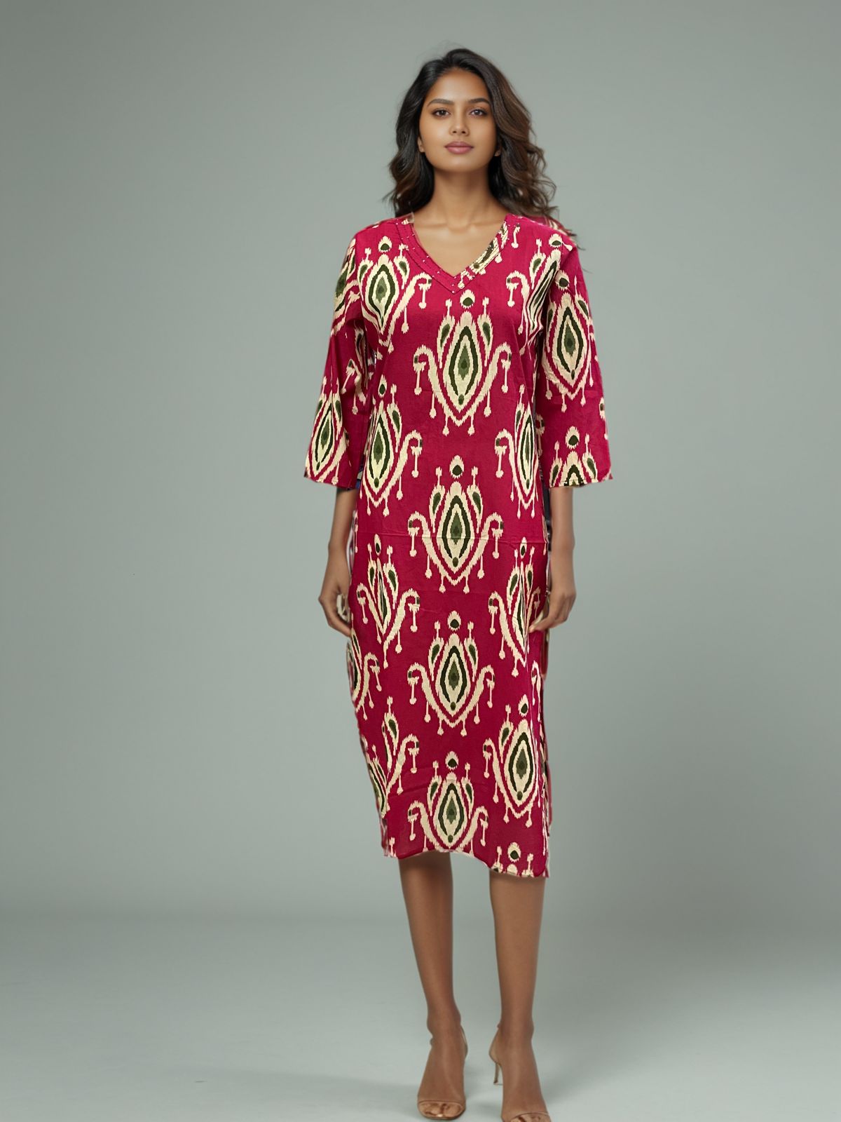 Elegant 100% Cotton Kurti for Women – Breathable & Stylish Ethnic Wear