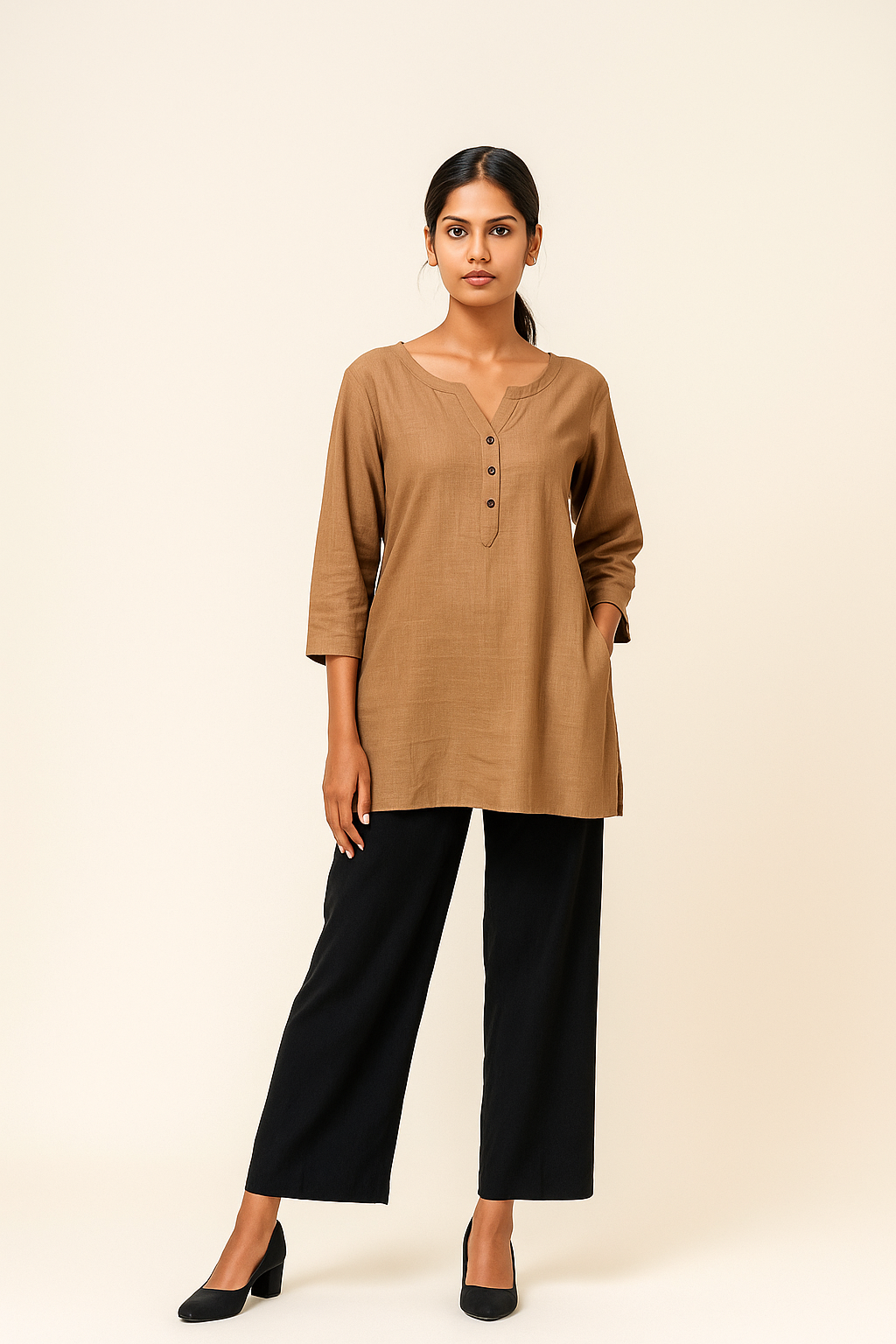 women Short Kurta