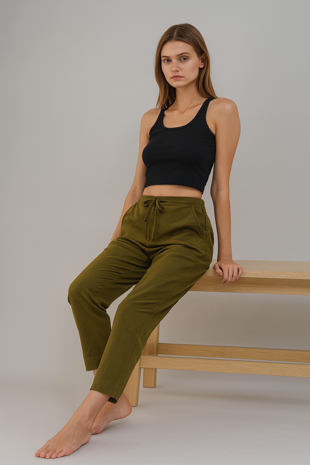 WOMEN KHADI PANT