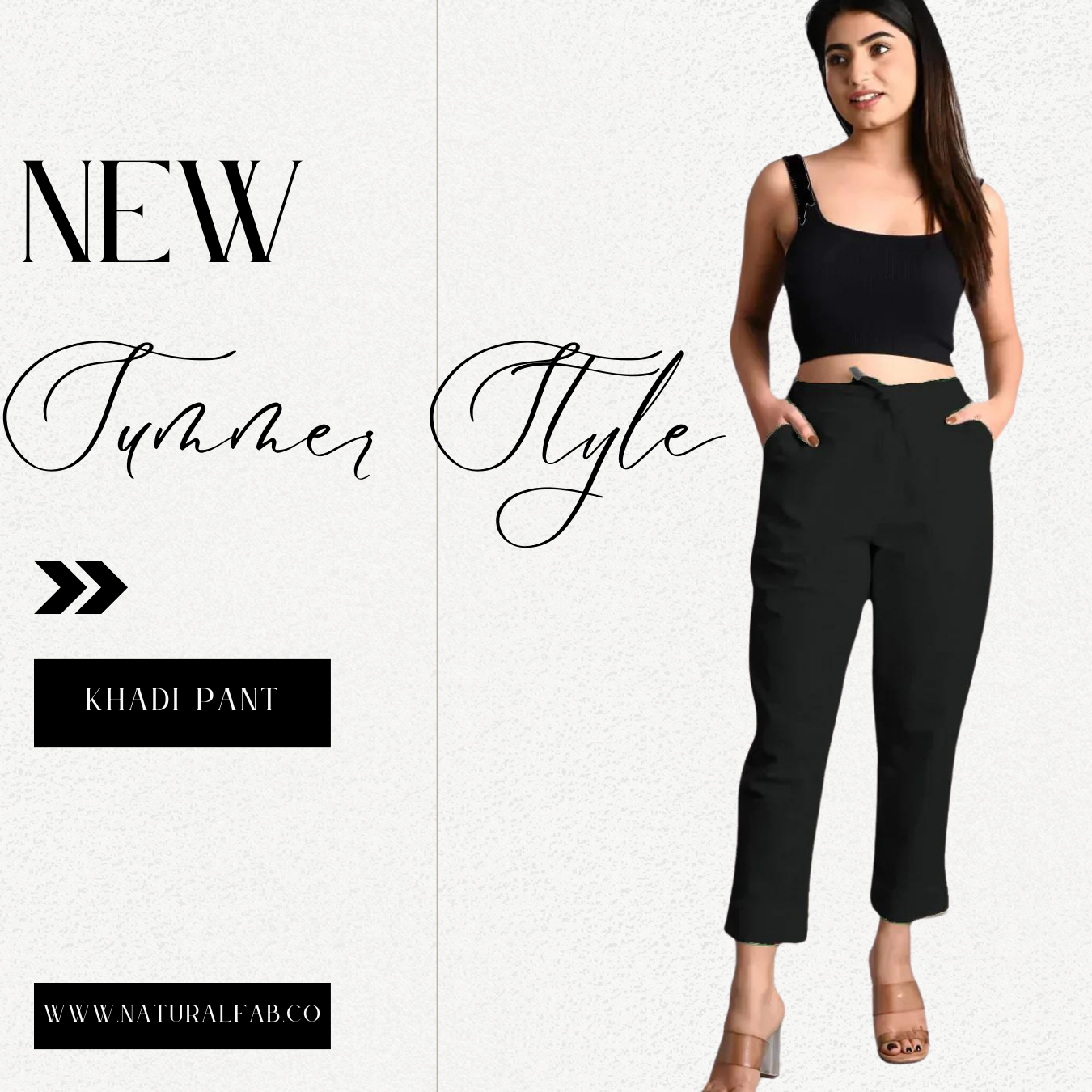 Natural Fab India's Khadi Pants