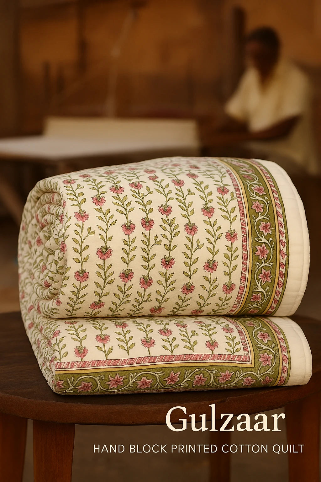 Natural Fab India's Dohar AC Quilt