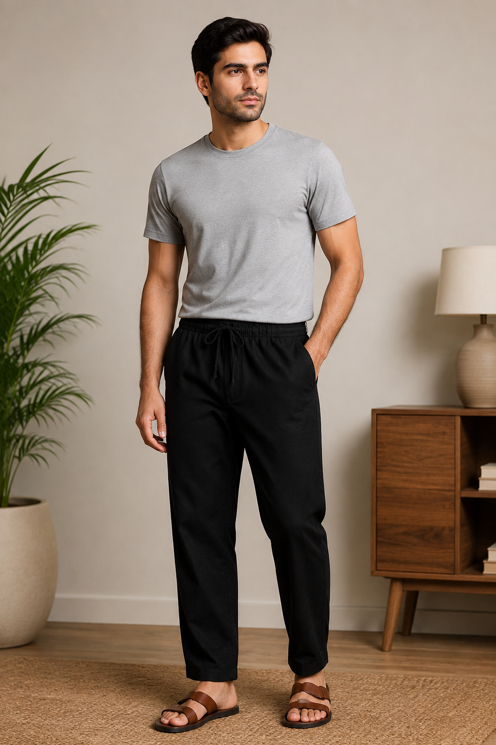 Men's Black Pant