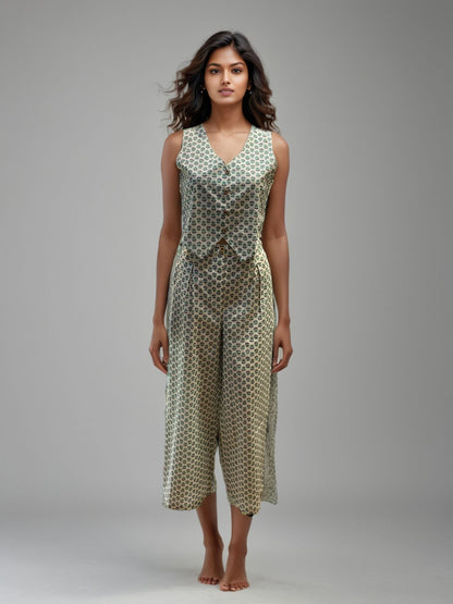 Chic Printed Co-Ord Set – Effortless Elegance
