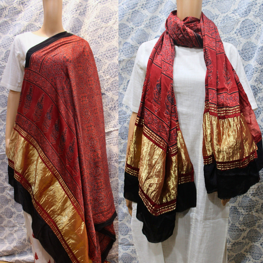 Modajk Dupatta with Exquisite Detailing