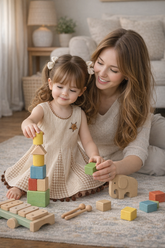 Girls Cotton Sleeveless Dress with Handcrafted Detail – Soft Breathable Kids Summer Dress, Lightweight Casual Wear for Baby & Toddler Girls