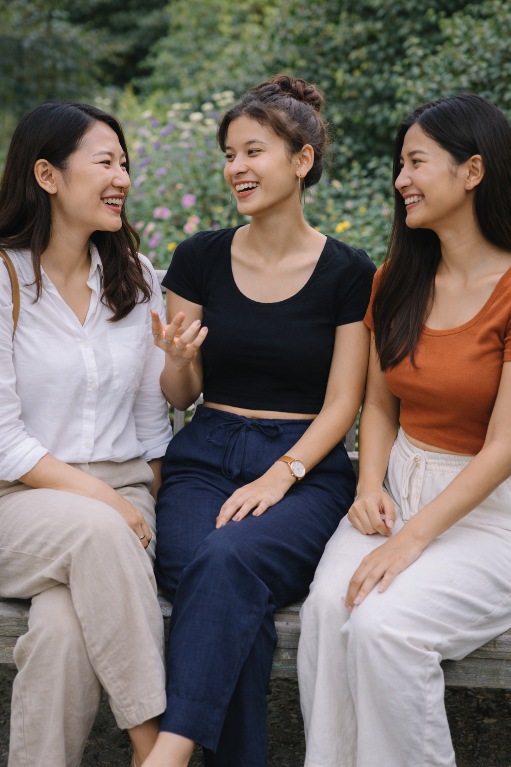 Women Khadi Indigo Pant