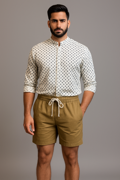 Men's Organic Cotton Sweat Shorts - Sustainable Comfort by Natural Fab