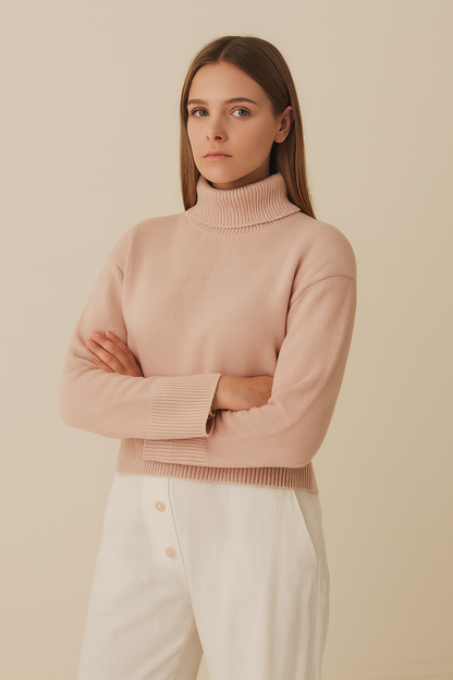 Women’s White Khadi Palazzo Pants – High Waist Wide-Leg Trousers | Handwoven Cotton