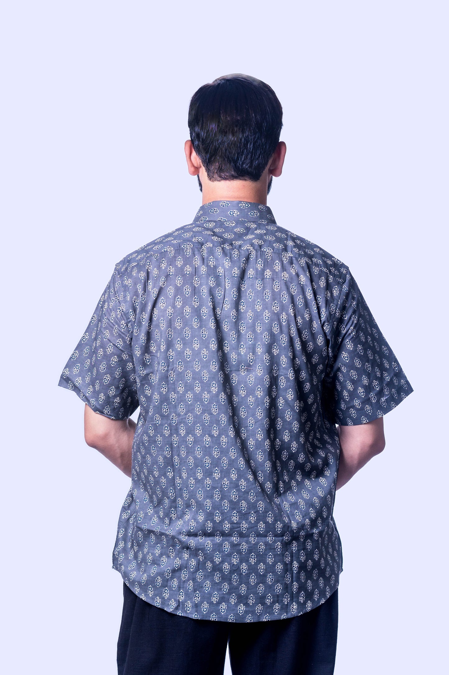 Men's Cotton Short Sleeve Shirt