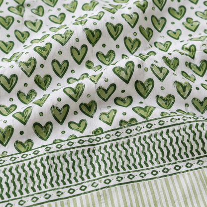Natural Fab Hand Block Printed Bedsheet 100 x 108