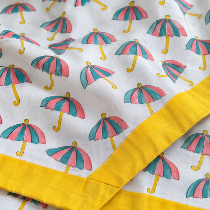 Natural Fab Hand Block Printed Bedsheet 100 x 108