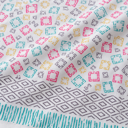 Natural Fab Hand Block Printed Bedsheet 100 x 108