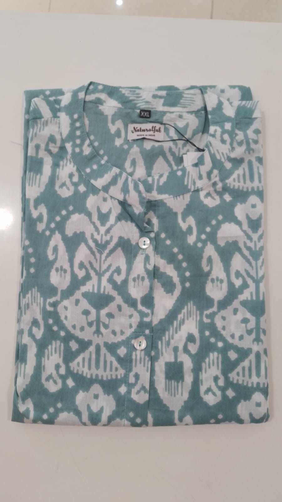 Cotton Comfort: Everyday Chic in 2XL Size Kurtis