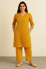 Cotton Yellow Everyday Set