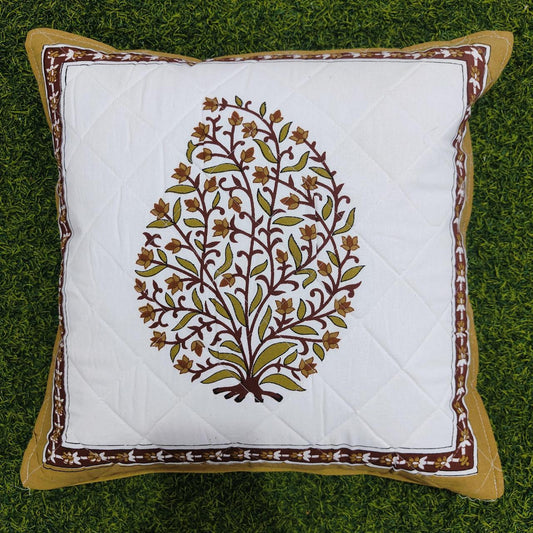 Floral Embroidered Cushion Covers (16 x 16)