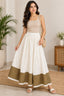 Naturalfab Women’s 100% Cotton Skirt with Lining | Comfortable Breathable Everyday Ethnic Wear