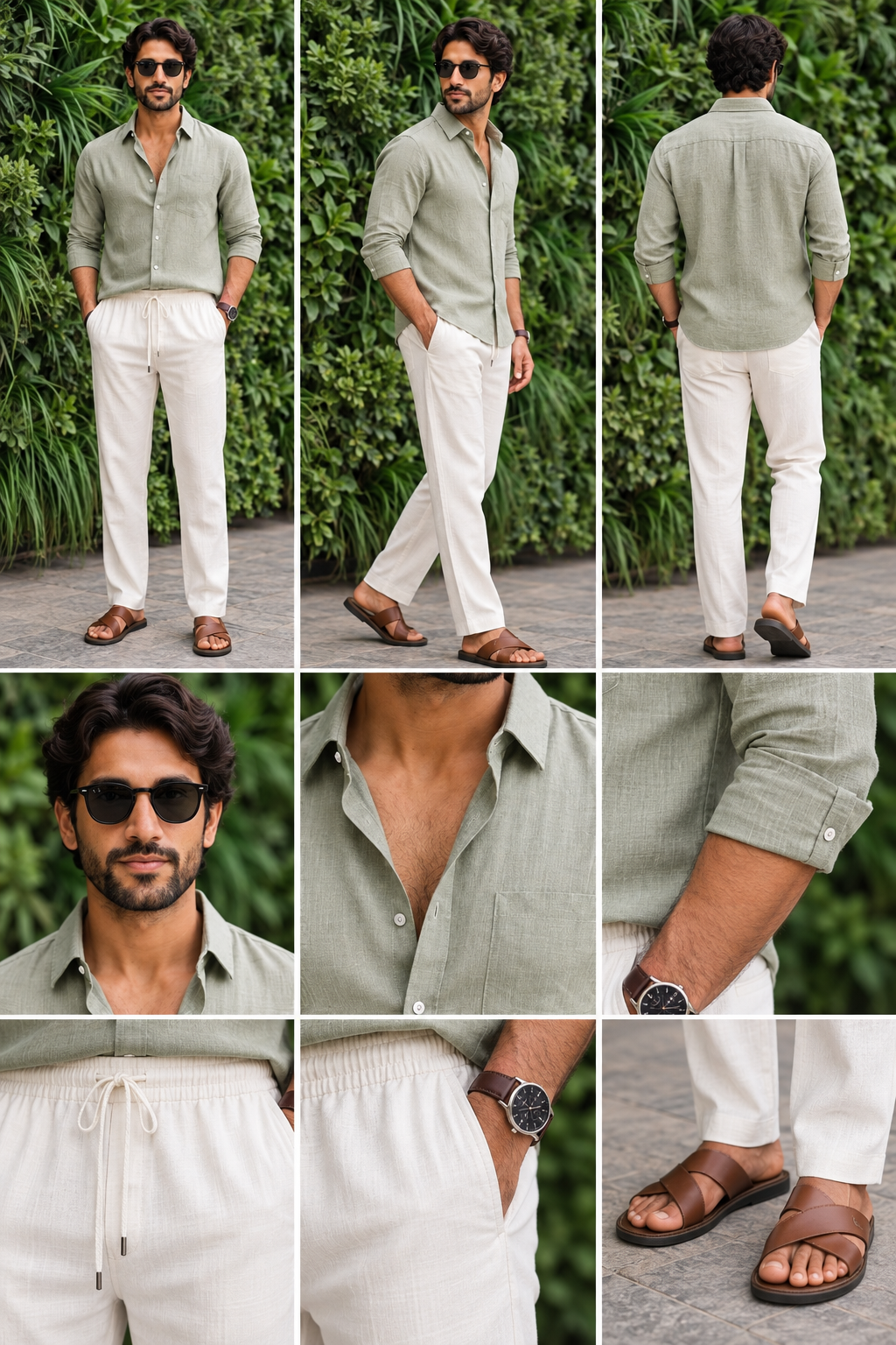 Men's White Pants