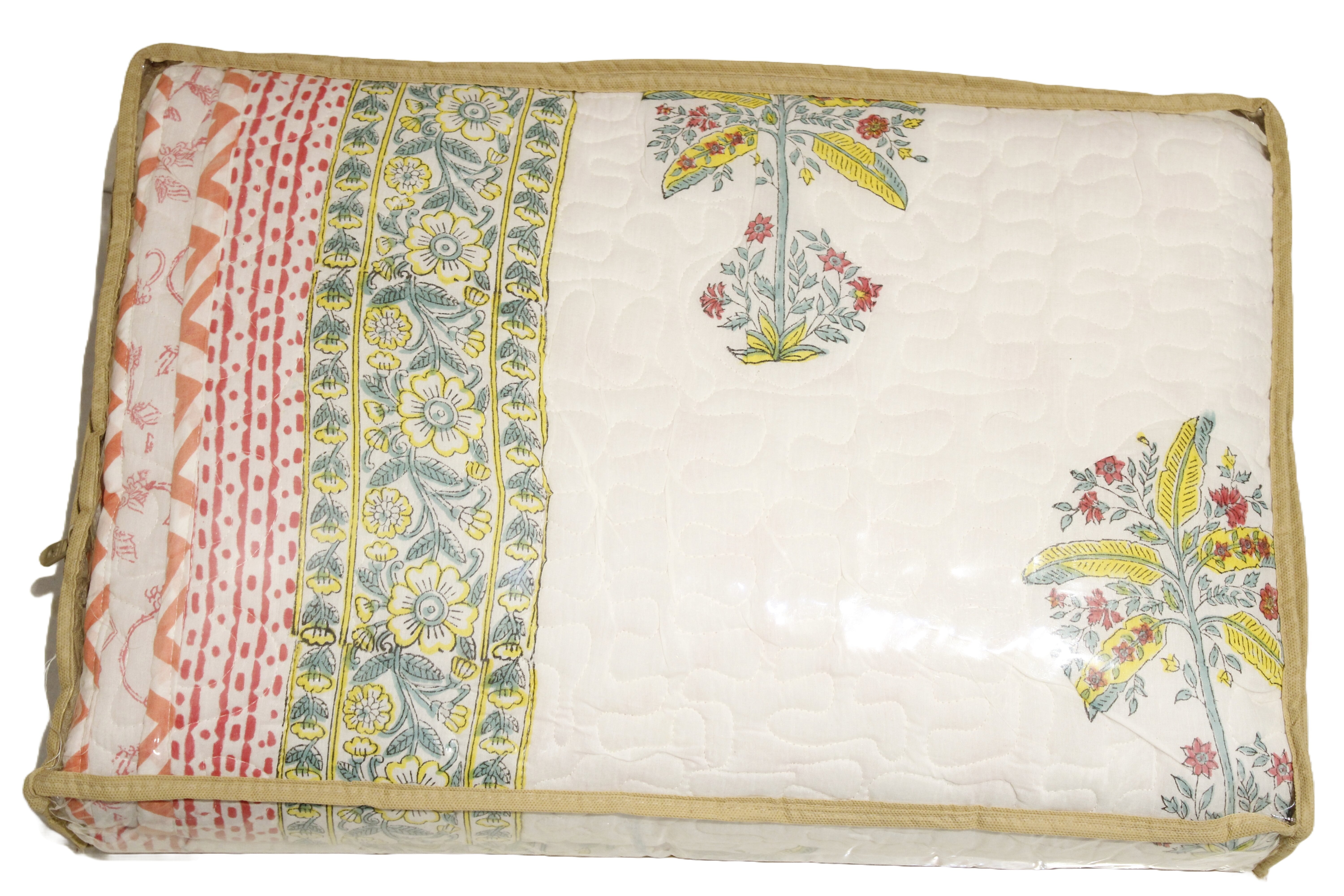 Complete Comfort: Dhohar Bed Set with Two Pillow Covers