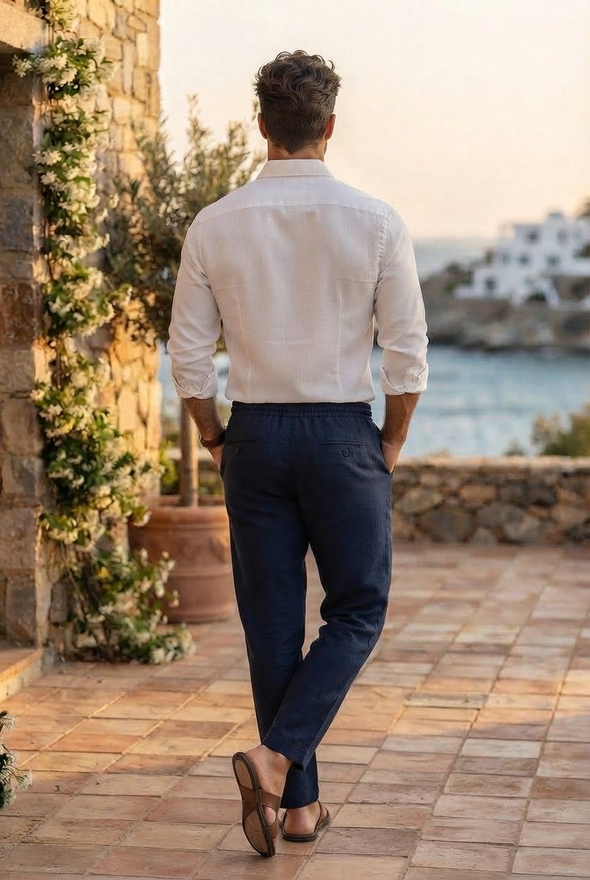 Men's Blue Pants