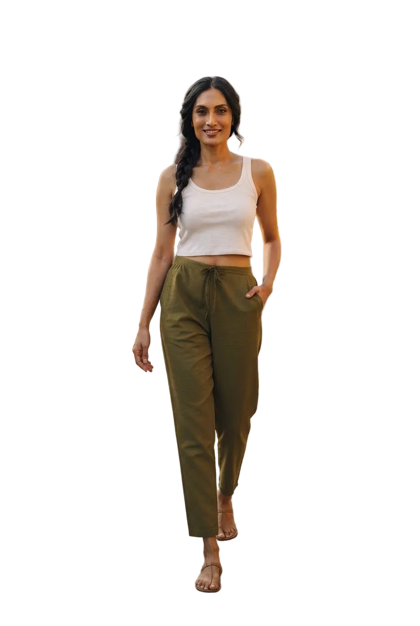 Naturalfab Weave Cotton pant