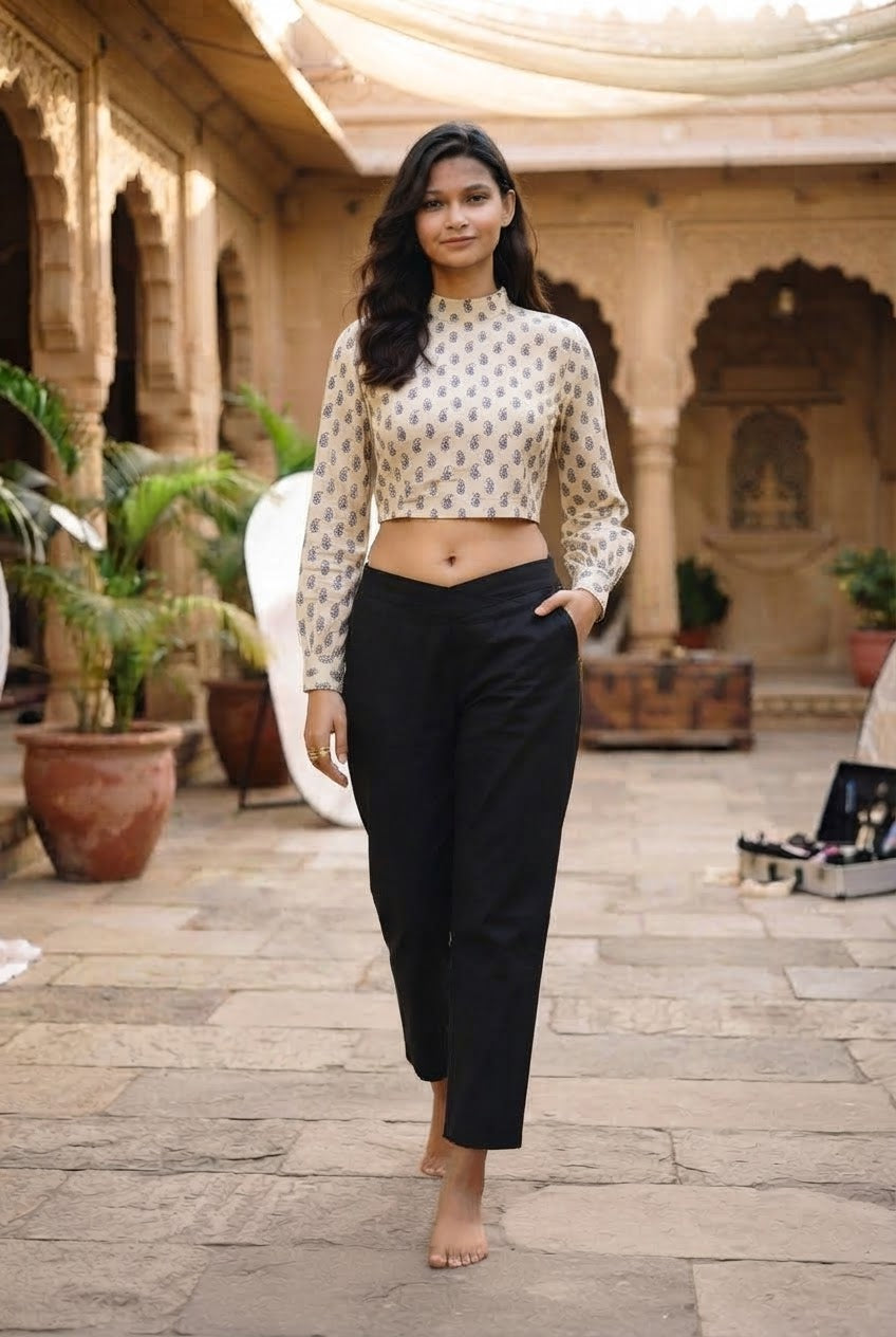 Naturalfab Weave Cotton pant
