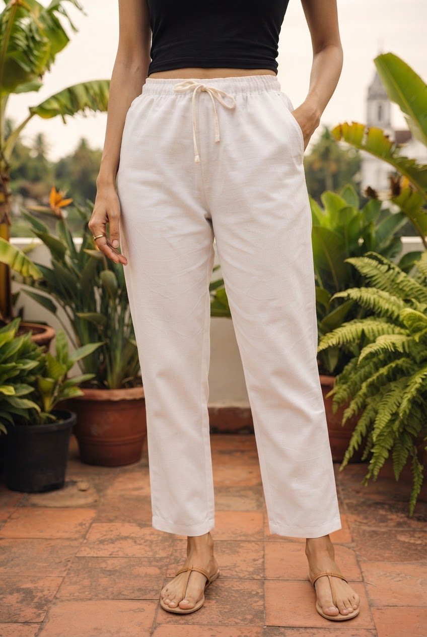 Naturalfab Weave Cotton pant
