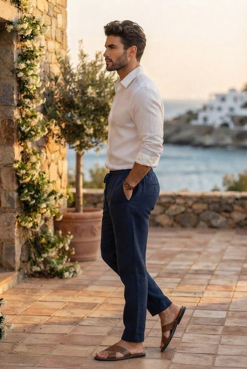 Men's Blue Pants