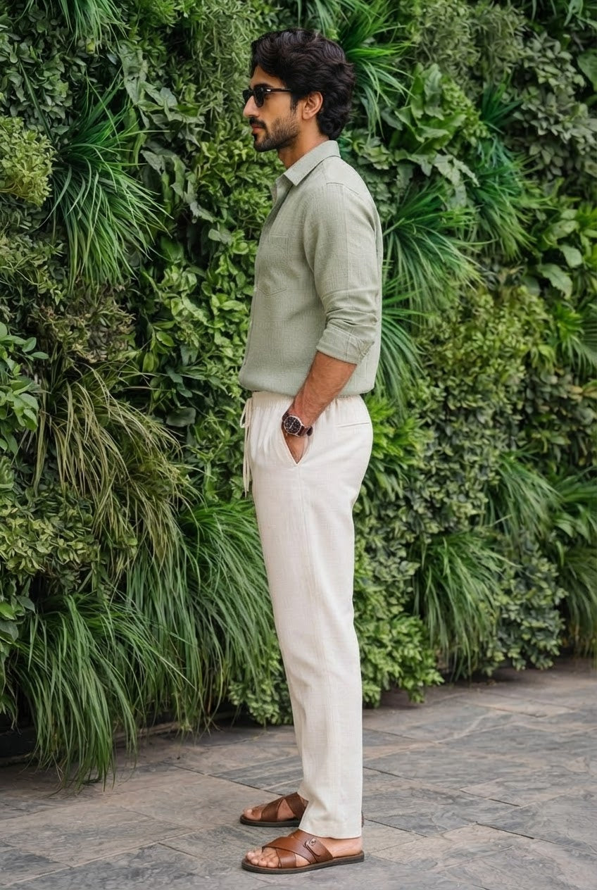Men's White Pants